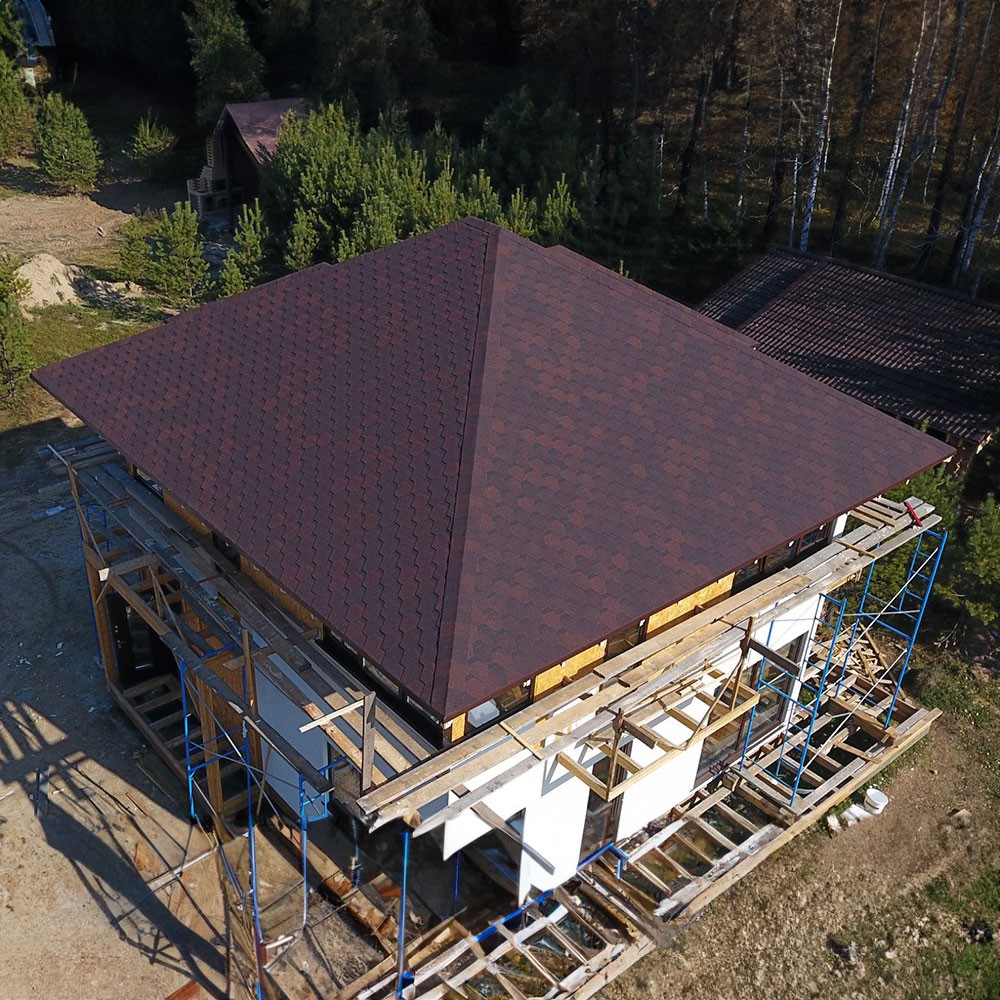 Шатровая крыша в Салаире и Кемеровской области